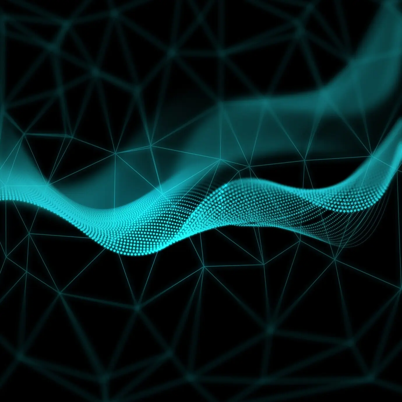 Абстрактный геометрический фон с футуристическим дизайном